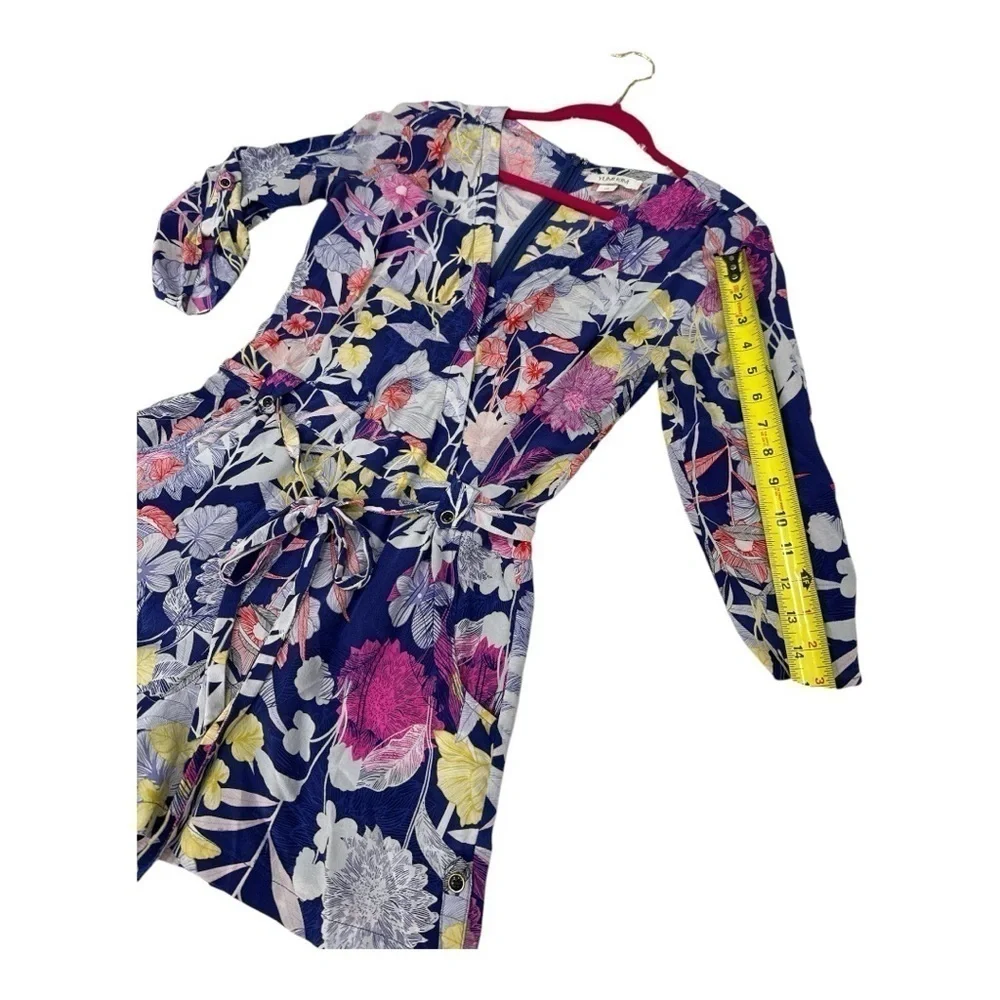 Yumi Kim Blue Floral Silk 